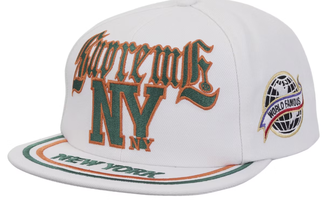 Supreme New York 6-Panel White