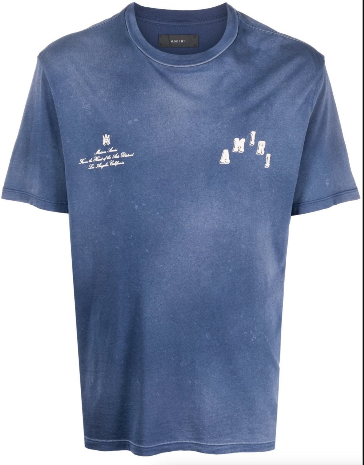 AMIRI Vintage Collegiate Navy Tee