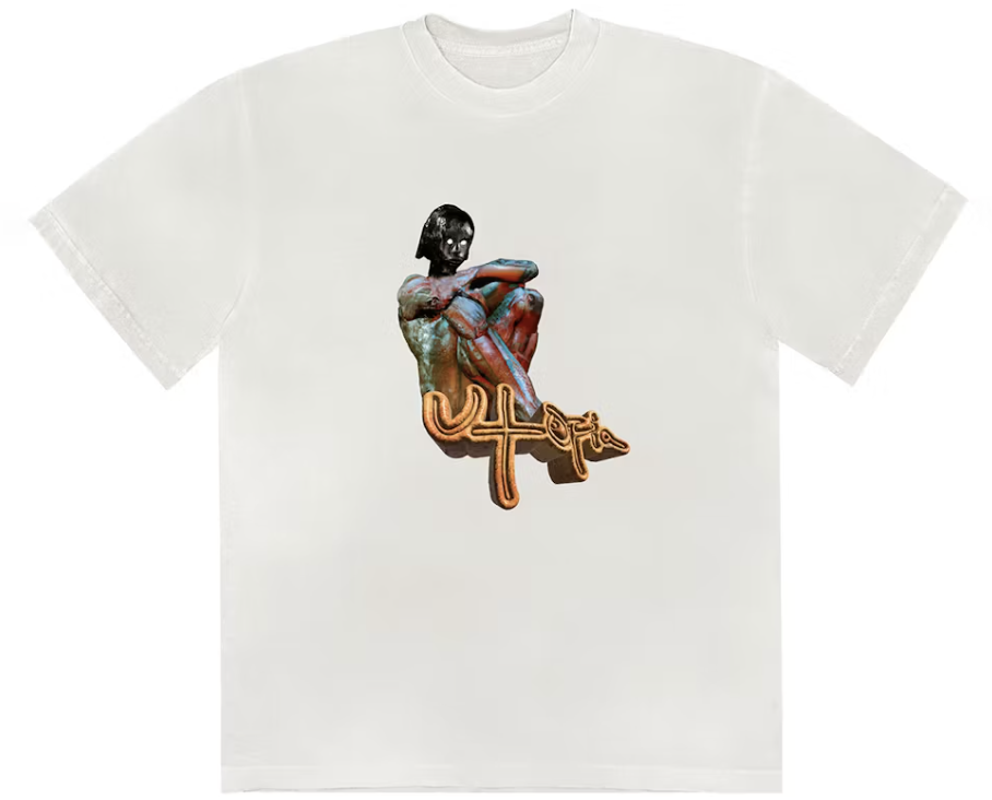 Travis Scott Utopia B1 Tee White Pre-Owned