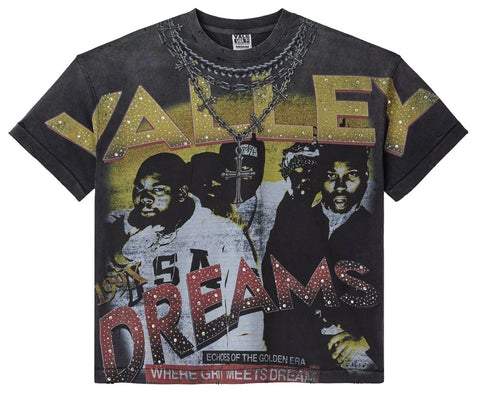 Vale Forever Black Chambers Bling Tee