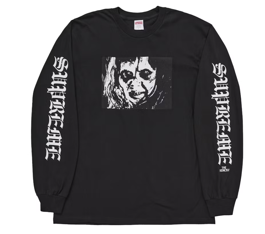 Supreme The Exorcist Mother L/S Tee Black Pre-Owned
