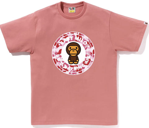 BAPE ABC Camo Busy Works Pink Tee