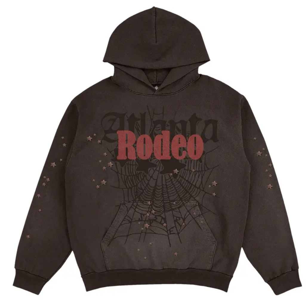 Cactus Jack by Travis Scott x Sp5der Days Before Rodeo Hoodie 'Brown'