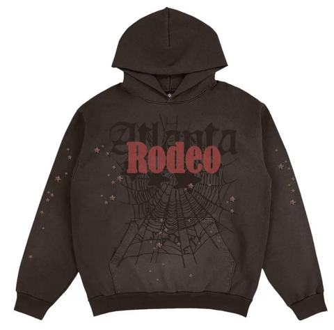 Cactus Jack by Travis Scott x Sp5der Days Before Rodeo Hoodie 'Brown'