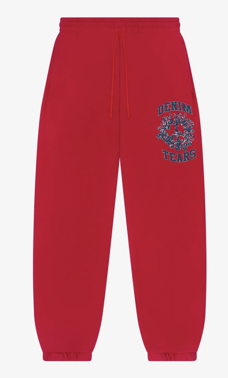 Denim Tears Denim University Sweatpants Red