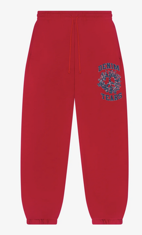 Denim Tears Denim University Sweatpants Red