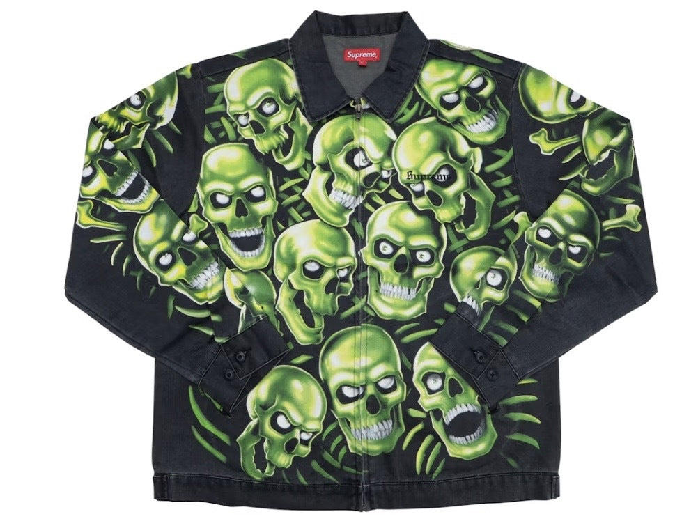 Supreme Skull Pile Work Jacket Multi Pre-Owned