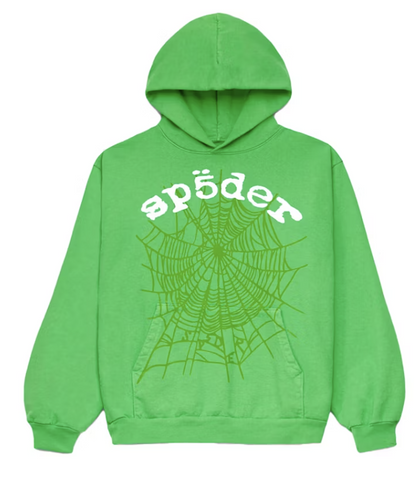 Sp5der Legacy Hoodie Green