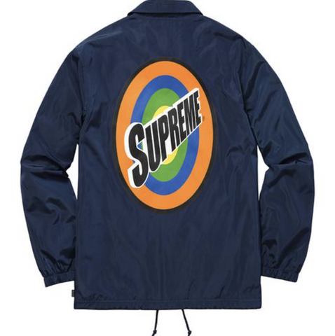 Supreme Spin Coaches Jacket Navy