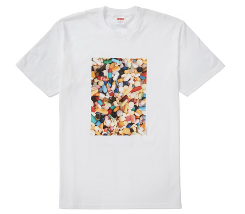 Supreme Pills Tee White Pre-Owned