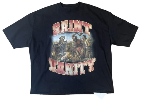 Saint Vanity "BHM" Black Tee
