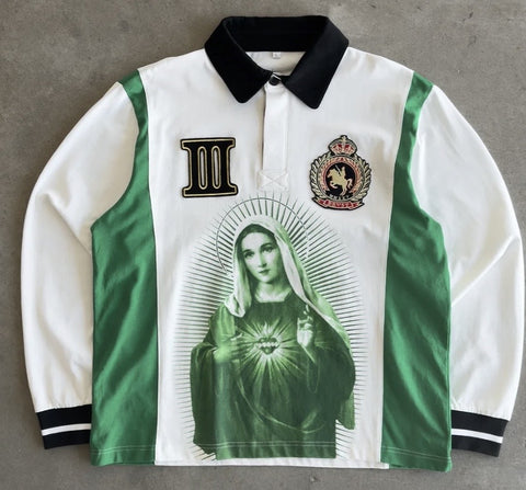 Bravest Studios Green Mary Long Sleeve Polo