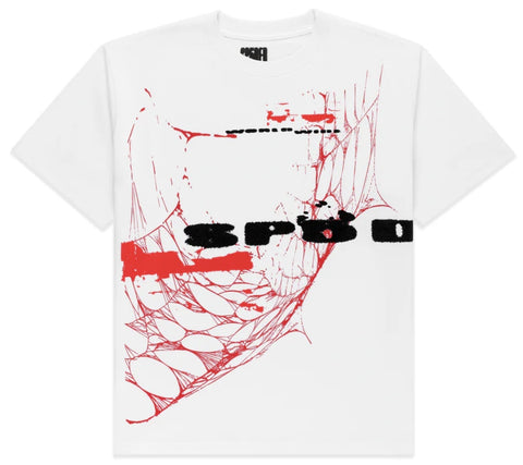 Sp5der White Spinner Tee