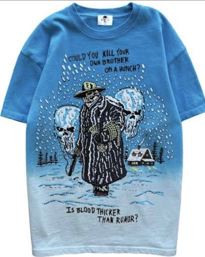 Warren Lotas The Mistake Blue Tee