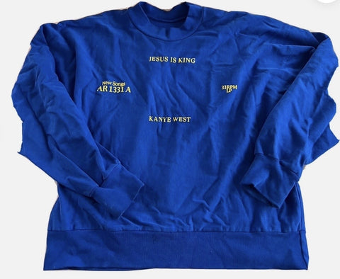 Yeezy Jesus Is King Royale Blue