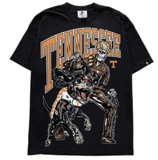 Warren Lotas Tennessee Hound Black Tee