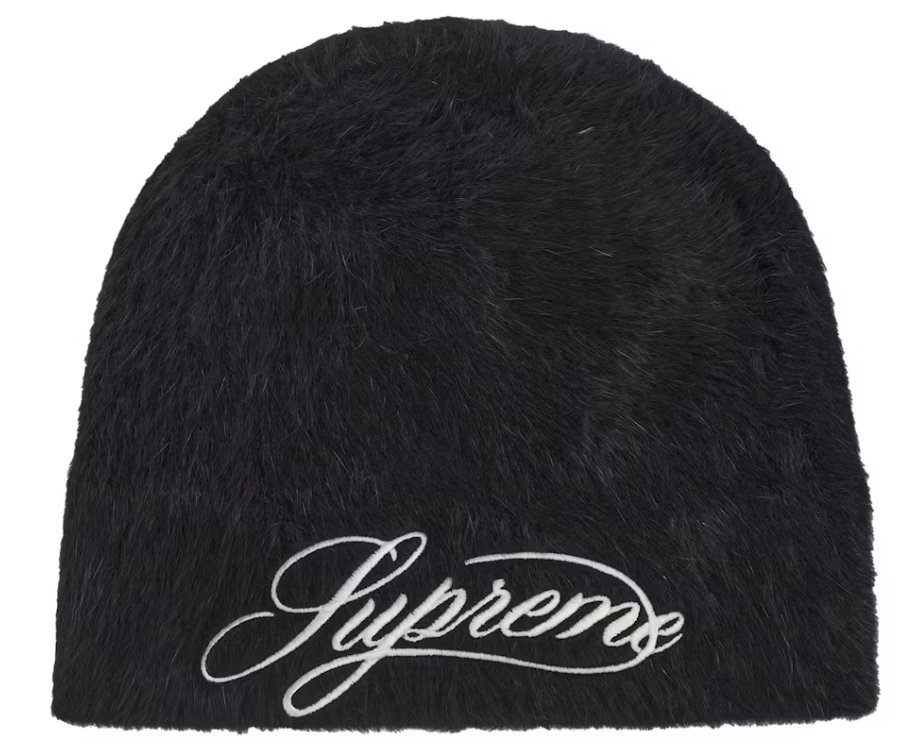 Supreme Kangol Furgora Script Beanie Black