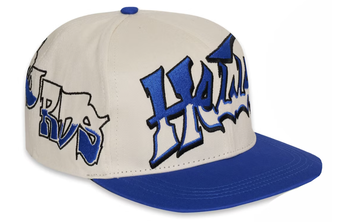 Hellstar Records Hat Blue/White