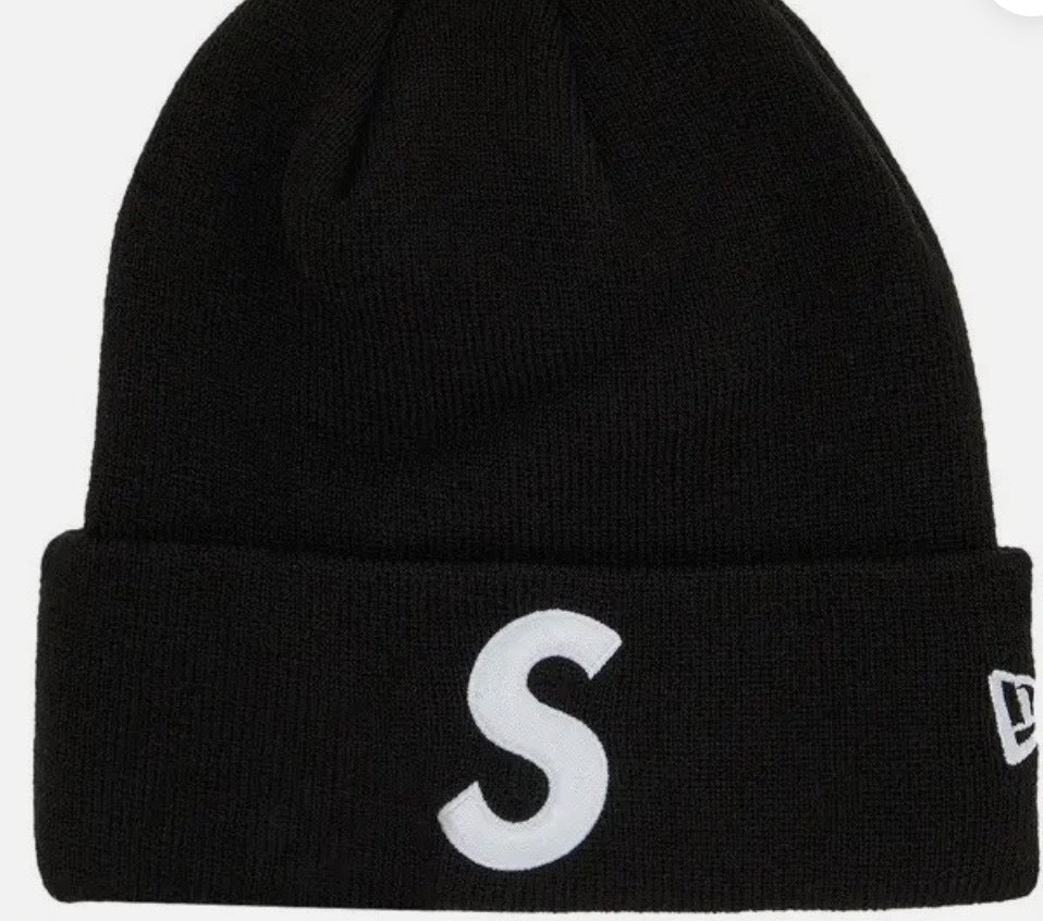 Supreme® New Era® S Logo Beanie Black Fw24