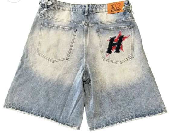 HMDD Crystal Shorts Blue Pre-Owned