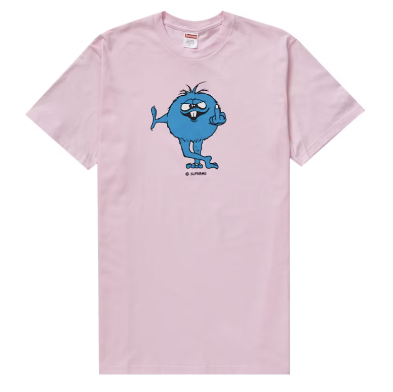 Supreme Camacho Tee Light Pink