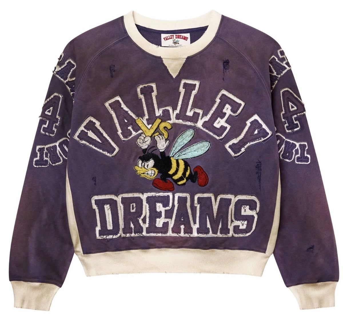 VALE FOREVER INSIGNIA CREWNECK VIOLET