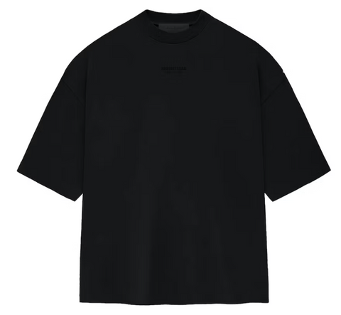 Fear of God Essentials Small Logo Tee Jet Black
