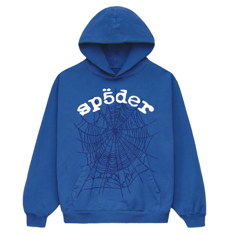 Sp5der Legacy Hoodie Blue