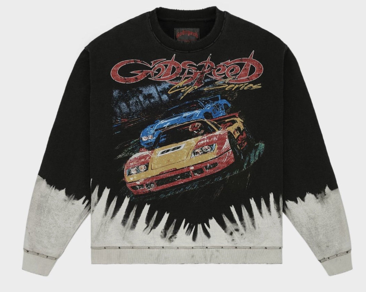 Godspeed F.T.W Sweatshirt (Black Bleached Wash)