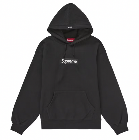 Supreme Box Logo Hooded Sweatshirt (FW24) Black