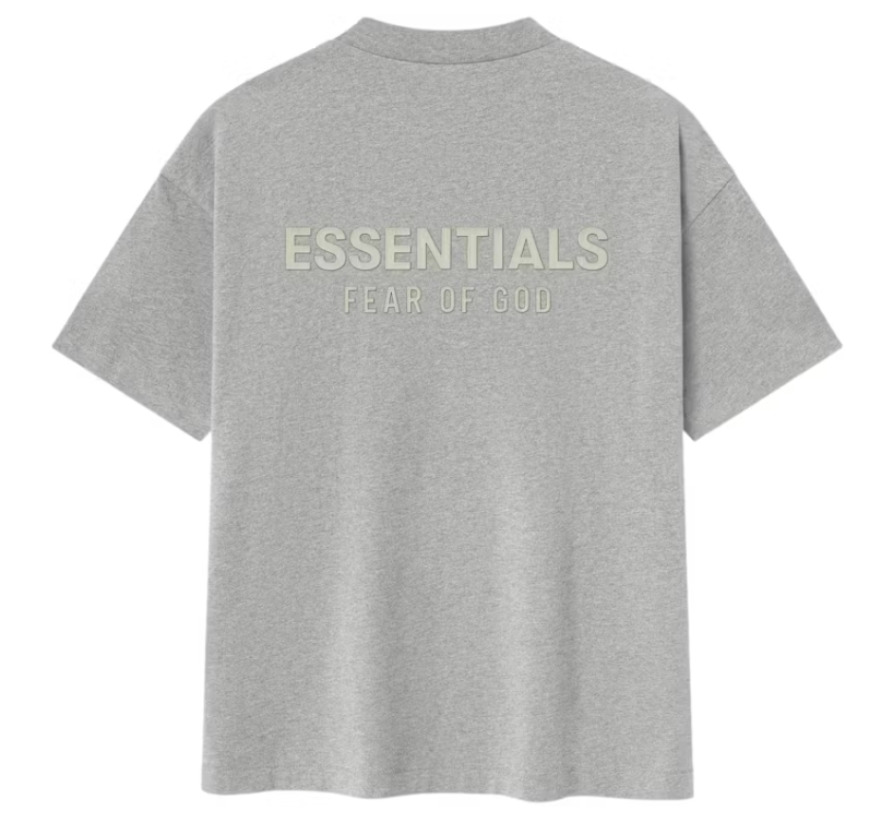 Fear of God ESSENTIALS Concrete Heather Classic T-Shirt