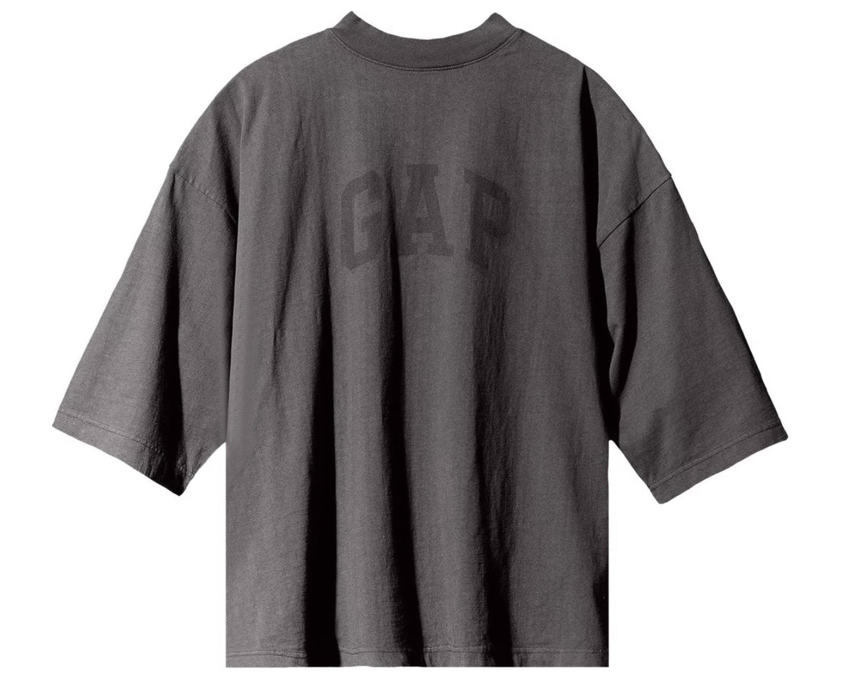 Yeezy Gap Engineered by Balenciaga Dove 3/4 Sleeve Washed Grey Tee