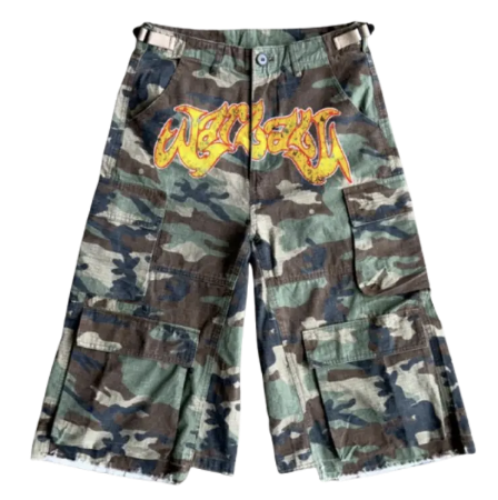 Bravest Studios War Baby Camo Cargo Shorts