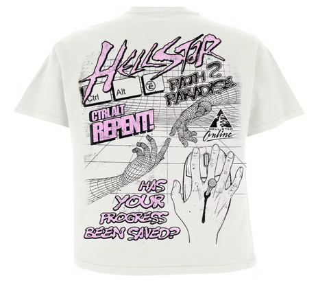 Hellstar Online White Tee