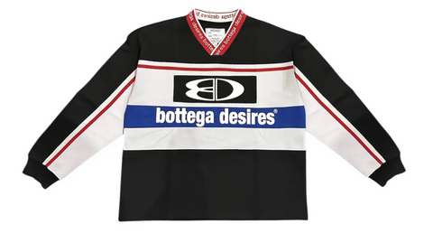Bottega Desires BLACK HOCKEY LONG SLEEVE JERSEY