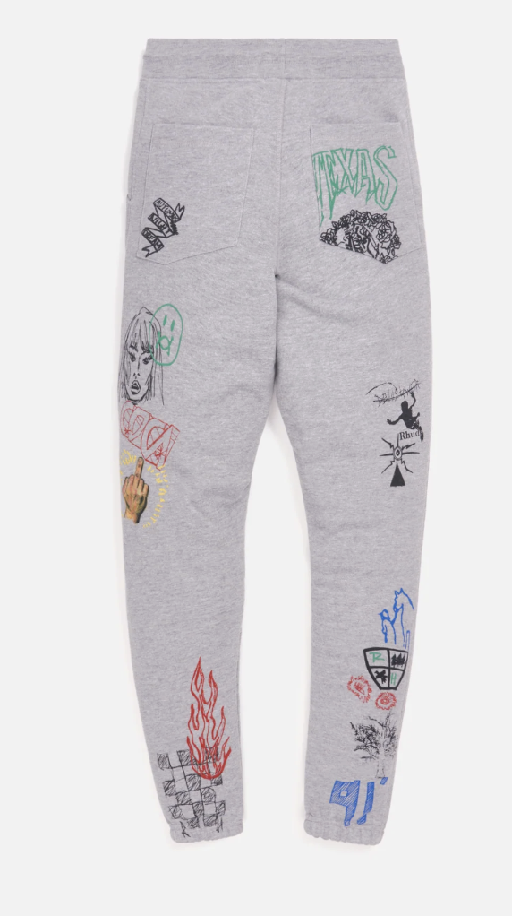 Rhude Doodle Jogger Pre-Owned