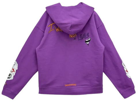 Chrome Hearts Matty Boy Thats That Hooded Sweatshirt Purple