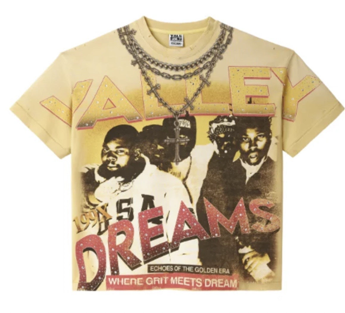 Vale Forever Chambers Bling Tee Yellow
