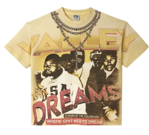 Vale Forever Chambers Bling Tee Yellow