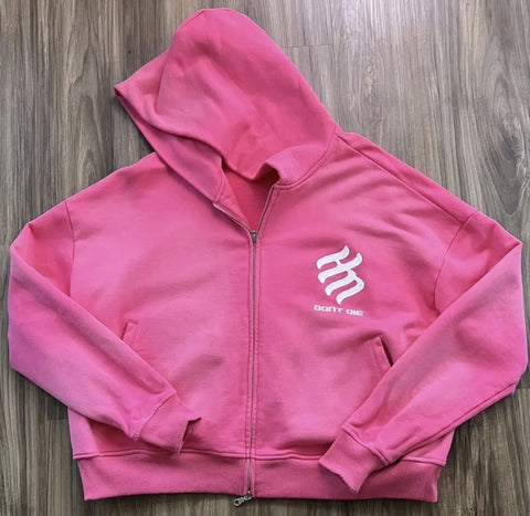 HMDD® Hot Pink Washed Hoodie Pre-Owned