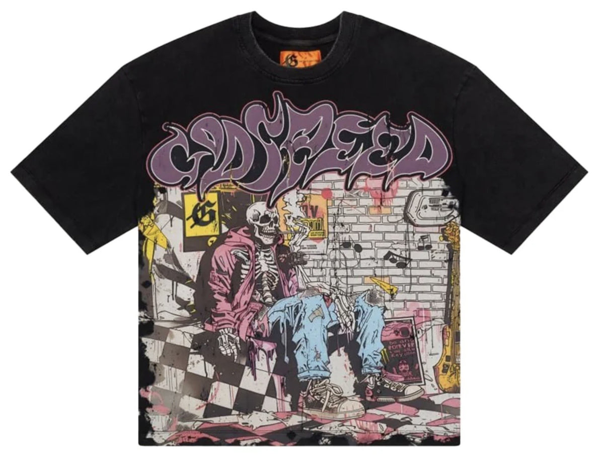 GODSPEED Stoner Tee Black