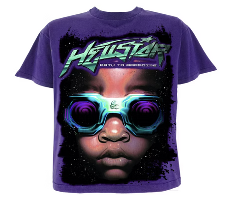 Hellstar Goggles Tee Purple