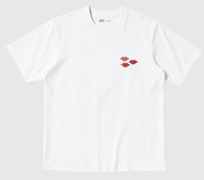 KAWS + Warhol UT Graphic T-Shirt Hearts