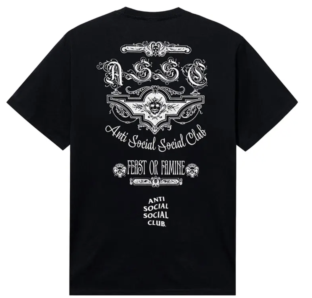 ASSC Feast Or Famine Black Tee