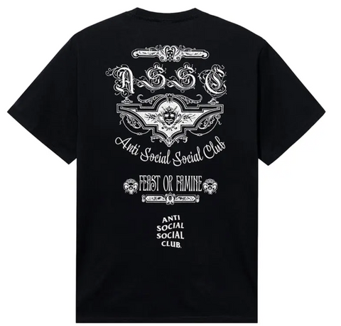 ASSC Feast Or Famine Black Tee