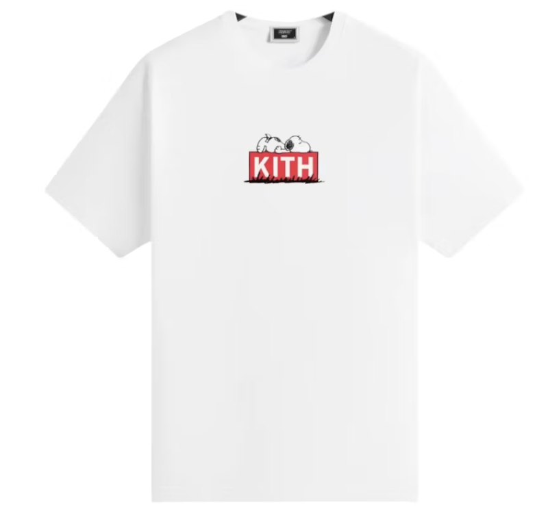 Kith x Peanuts Doghouse Classic Logo Tee