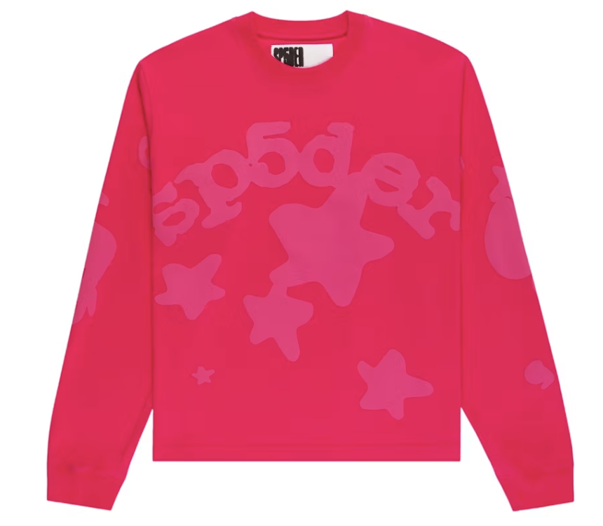 Sp5der Beluga Longsleeve Pink