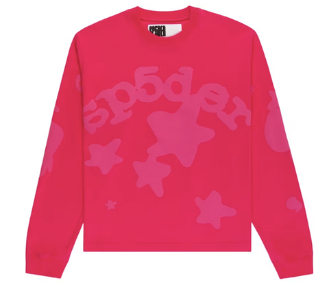Sp5der Beluga Longsleeve Pink