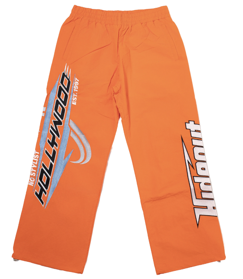 Hollywood Hideout No Stylist Orange Track Pants