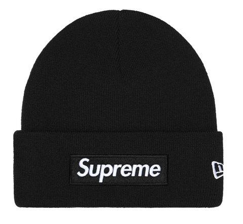 Supreme New Era® Box Logo Beanie Black